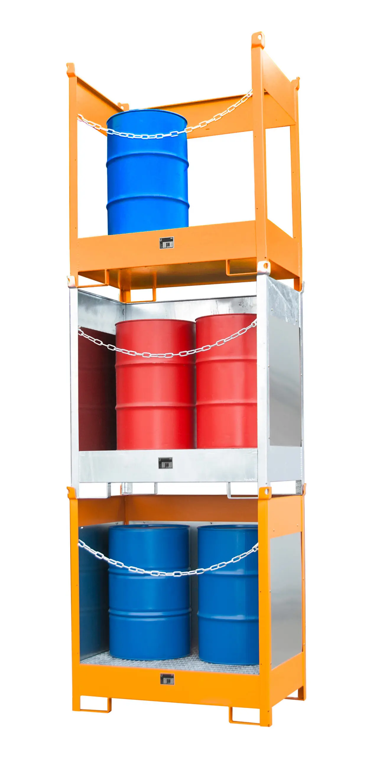 Fass-Stapelpalette FSP-2 G, feuerverzinkt von BAUER Südlohn