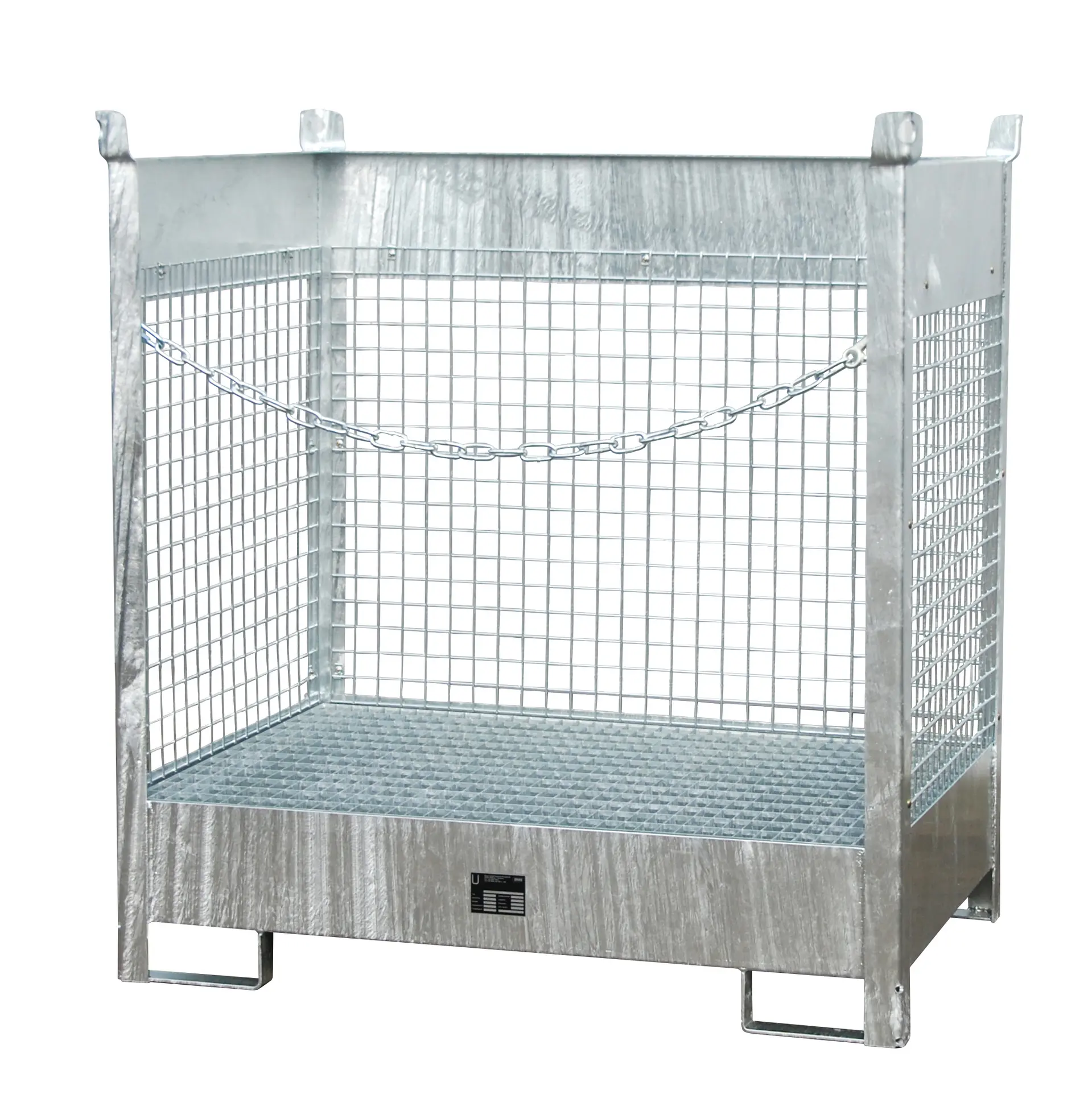 Fass-Stapelpalette FSP-2 D, feuerverzinkt von BAUER Südlohn