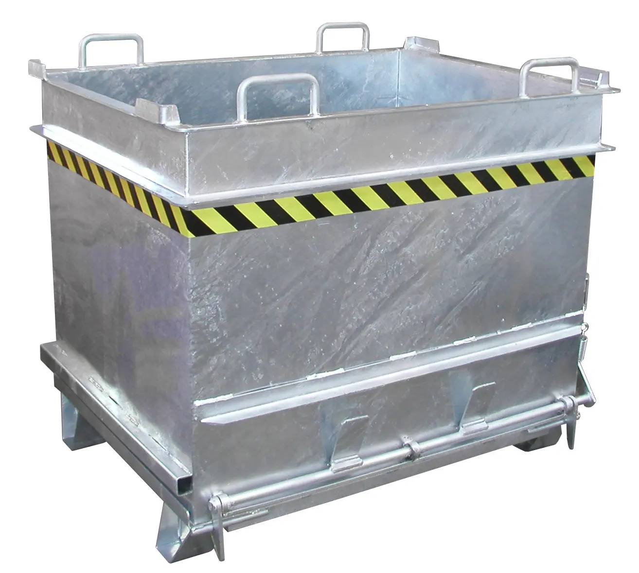 Baustoffcontainer BC 1000 (Steinklammer-Entriegelung), feuerverzinkt von BAUER Südlohn