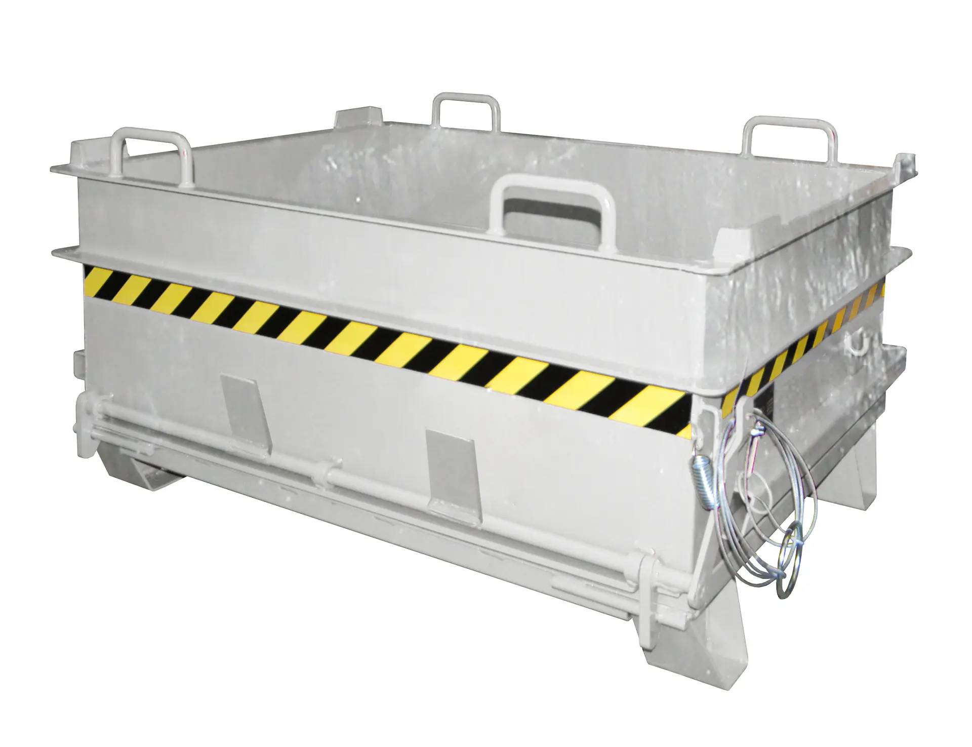 Baustoffcontainer BC 500 (Steinklammer-Entriegelung), feuerverzinkt von BAUER Südlohn