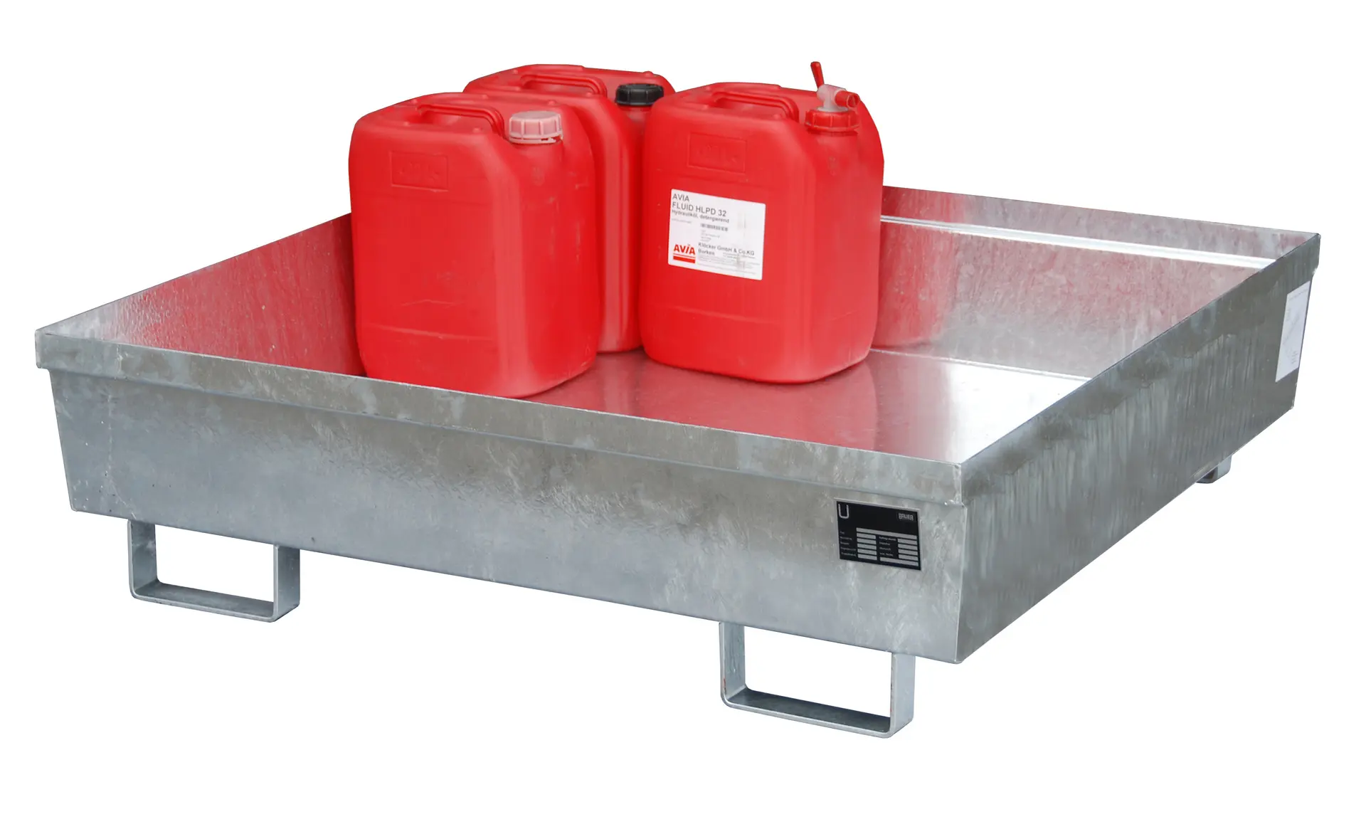 Auffangwanne AO-4/A, feuerverzinkt von BAUER Südlohn