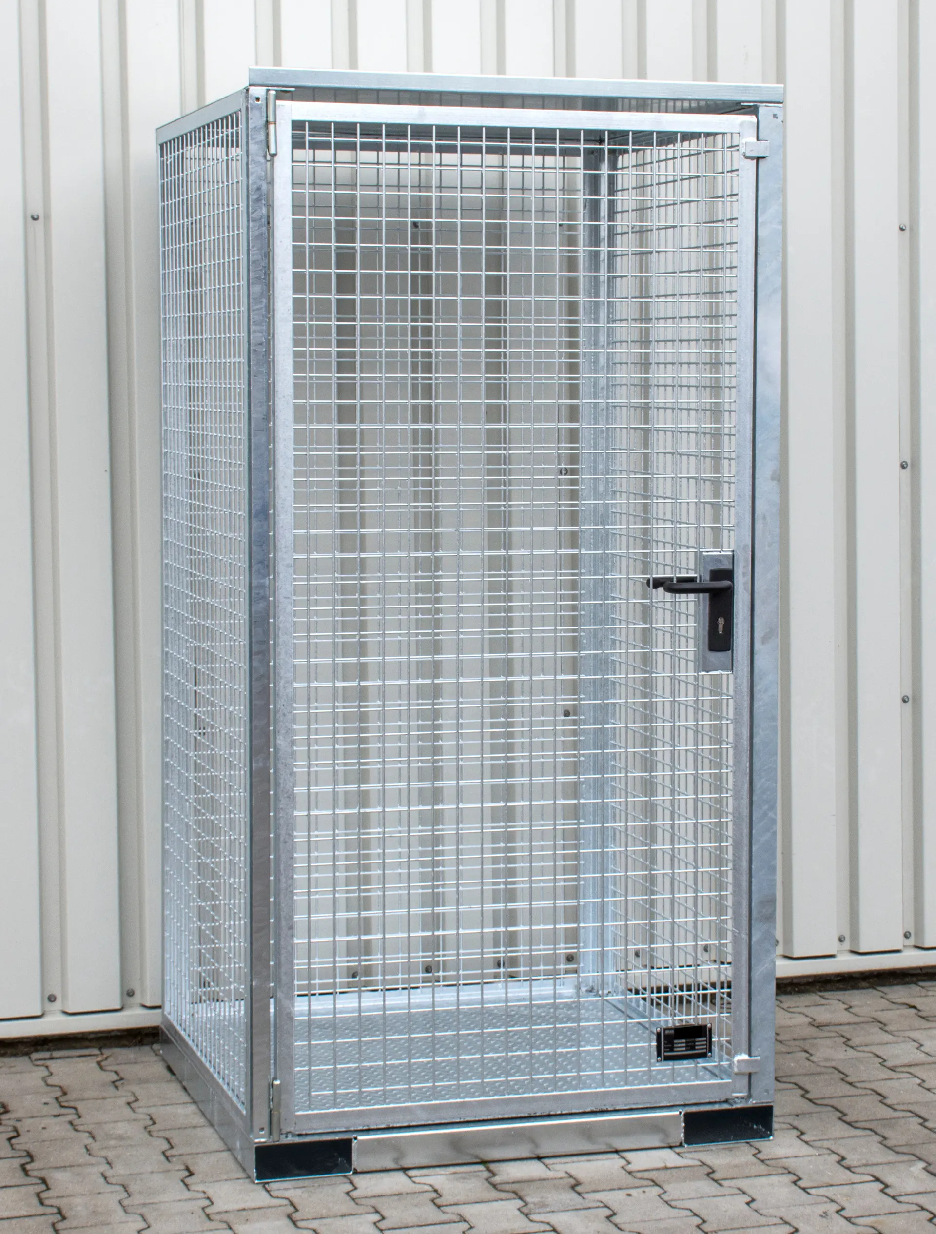 Gasflaschen-Container GFC-E/T M0, feuerverzinkt von BAUER Südlohn