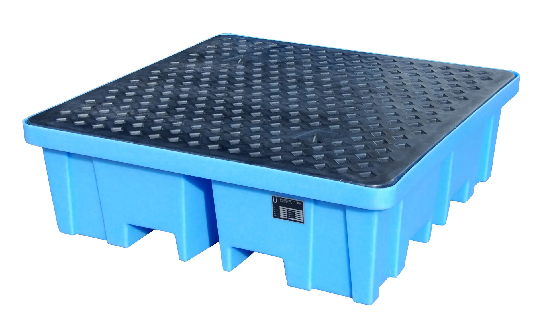 GREEN-LINE PE-Auffangwanne WPA-PE 4/2, aus robustem Polyethylen, Blau von BAUER Südlohn