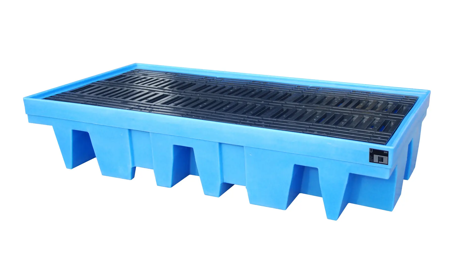 GREEN-LINE PE-Auffangwanne WP-PE 8/11, aus robustem Polyethylen, Blau von BAUER Südlohn