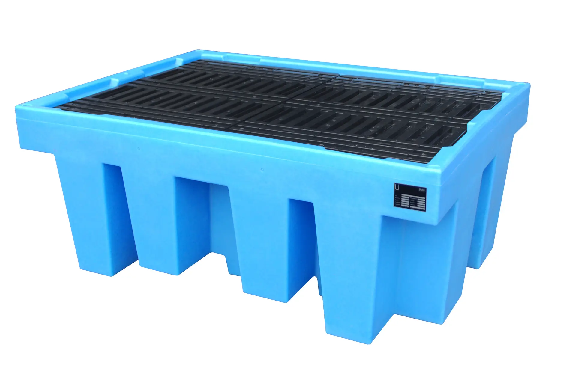 GREEN-LINE PE-Auffangwanne WP-PE 1/11, aus robustem Polyethylen, Blau von BAUER Südlohn