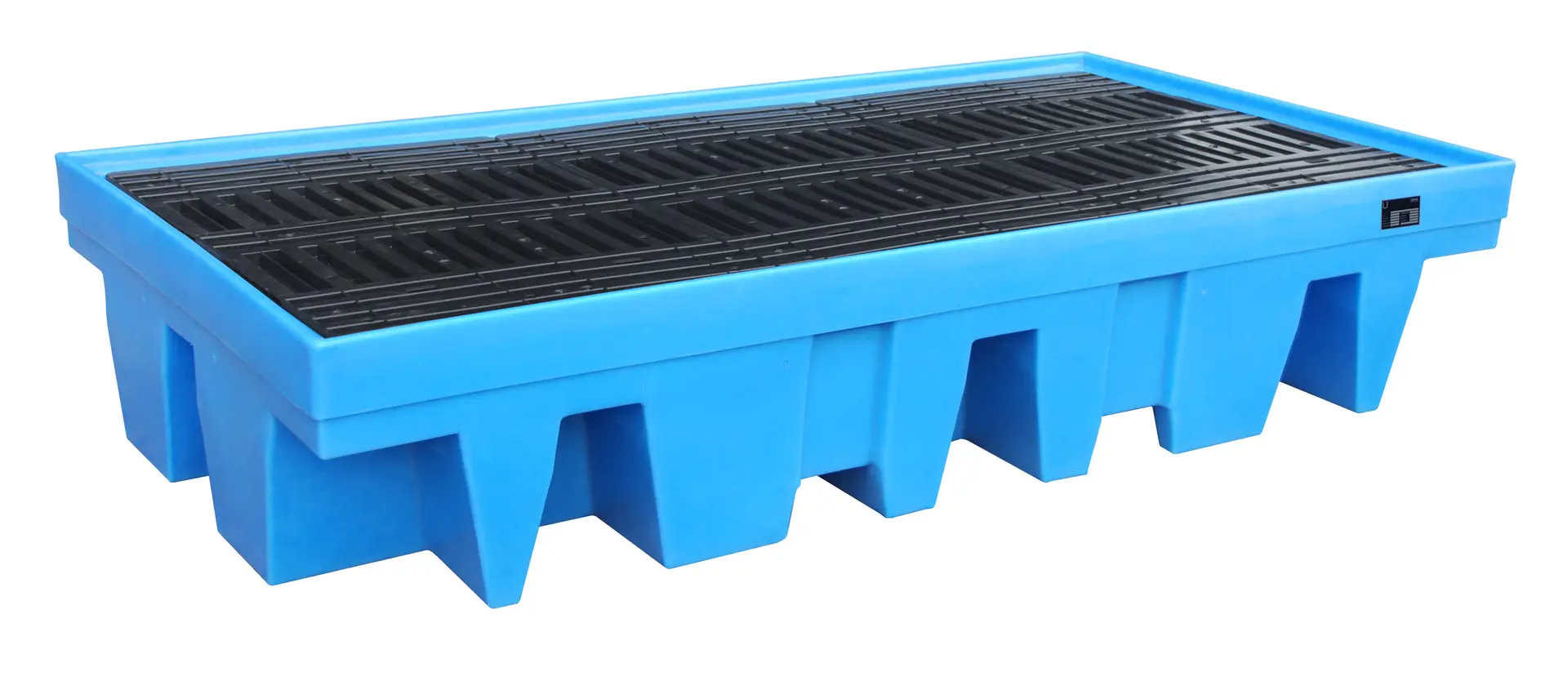 GREEN-LINE PE-Auffangwanne WP-PE 2/11, aus robustem Polyethylen, Blau von BAUER Südlohn
