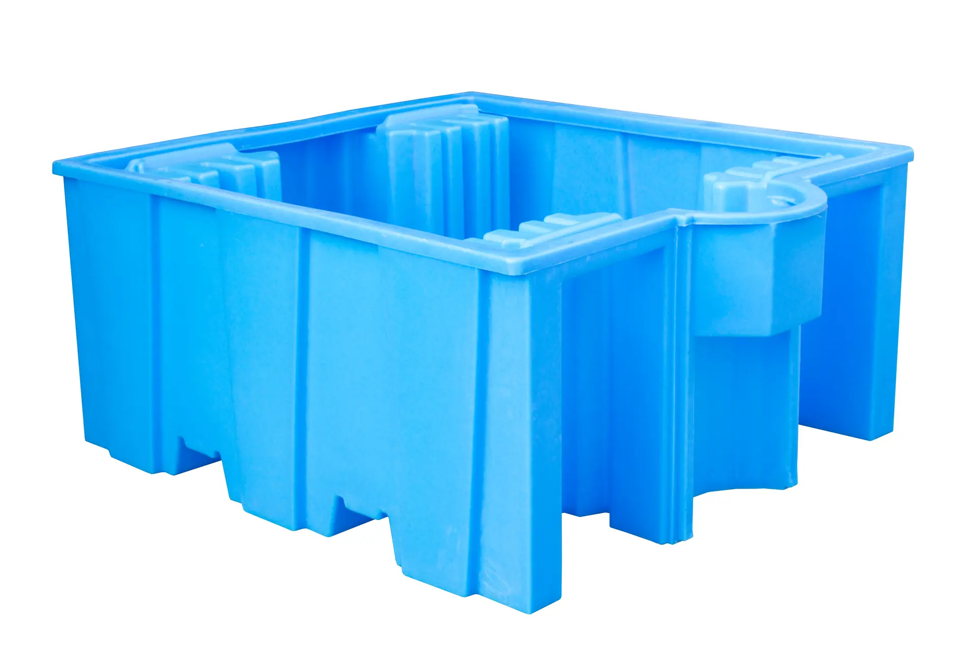GREEN-LINE PE-Auffangwanne WP 1/11, aus robustem Polyethylen, Blau von BAUER Südlohn