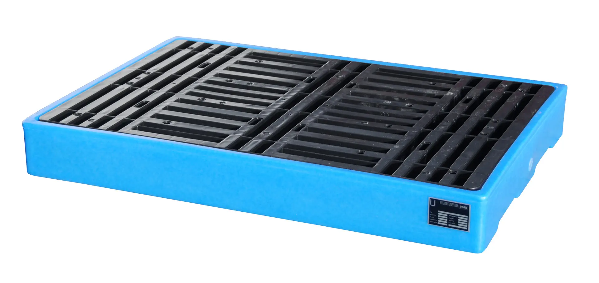 GREEN-LINE PE-Bodenschutzwanne BWP-PE 150, aus robustem Polyethylen, Blau von BAUER Südlohn