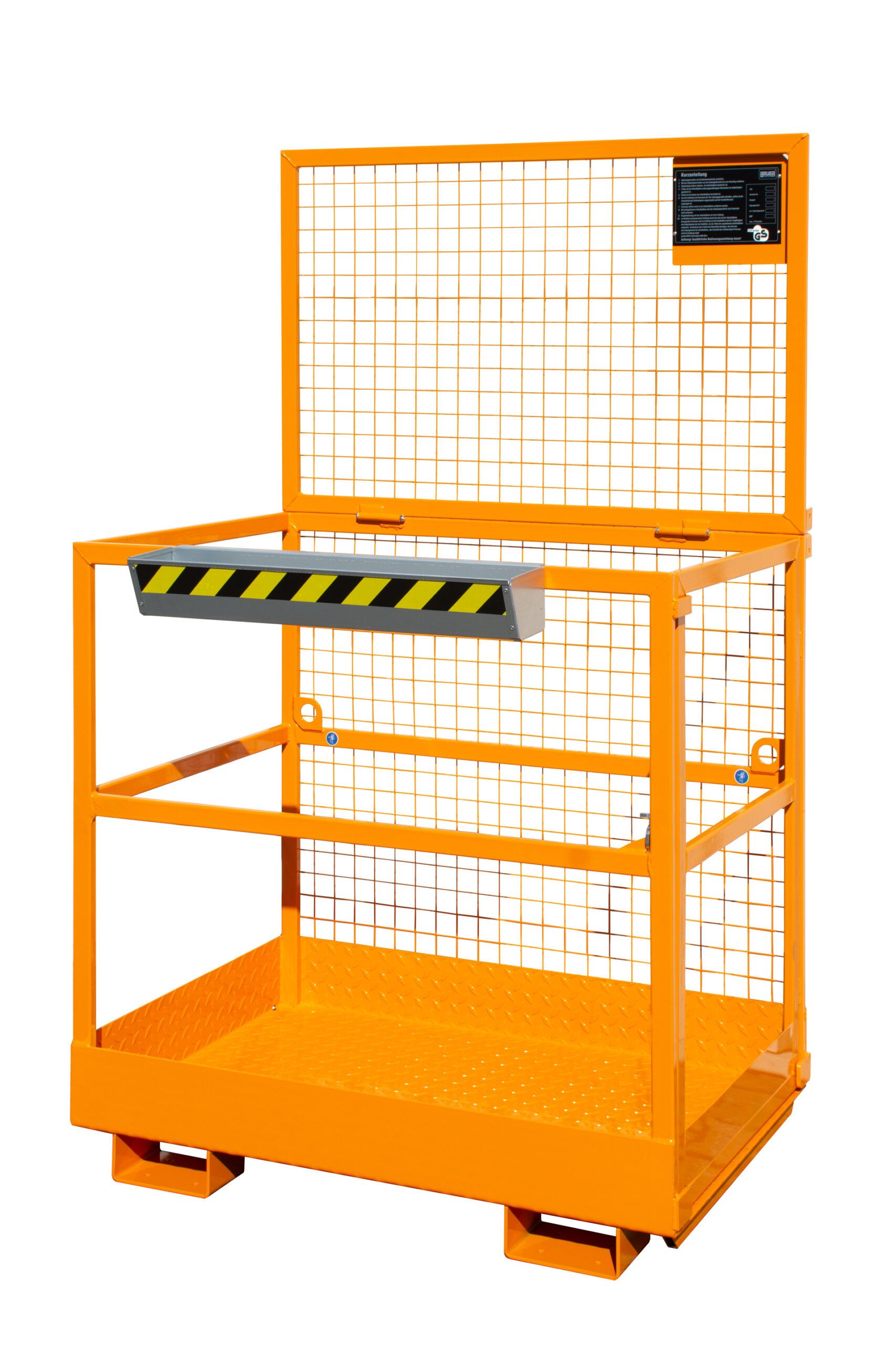 Arbeitsbühne MB-D, lackiert, Gelborange