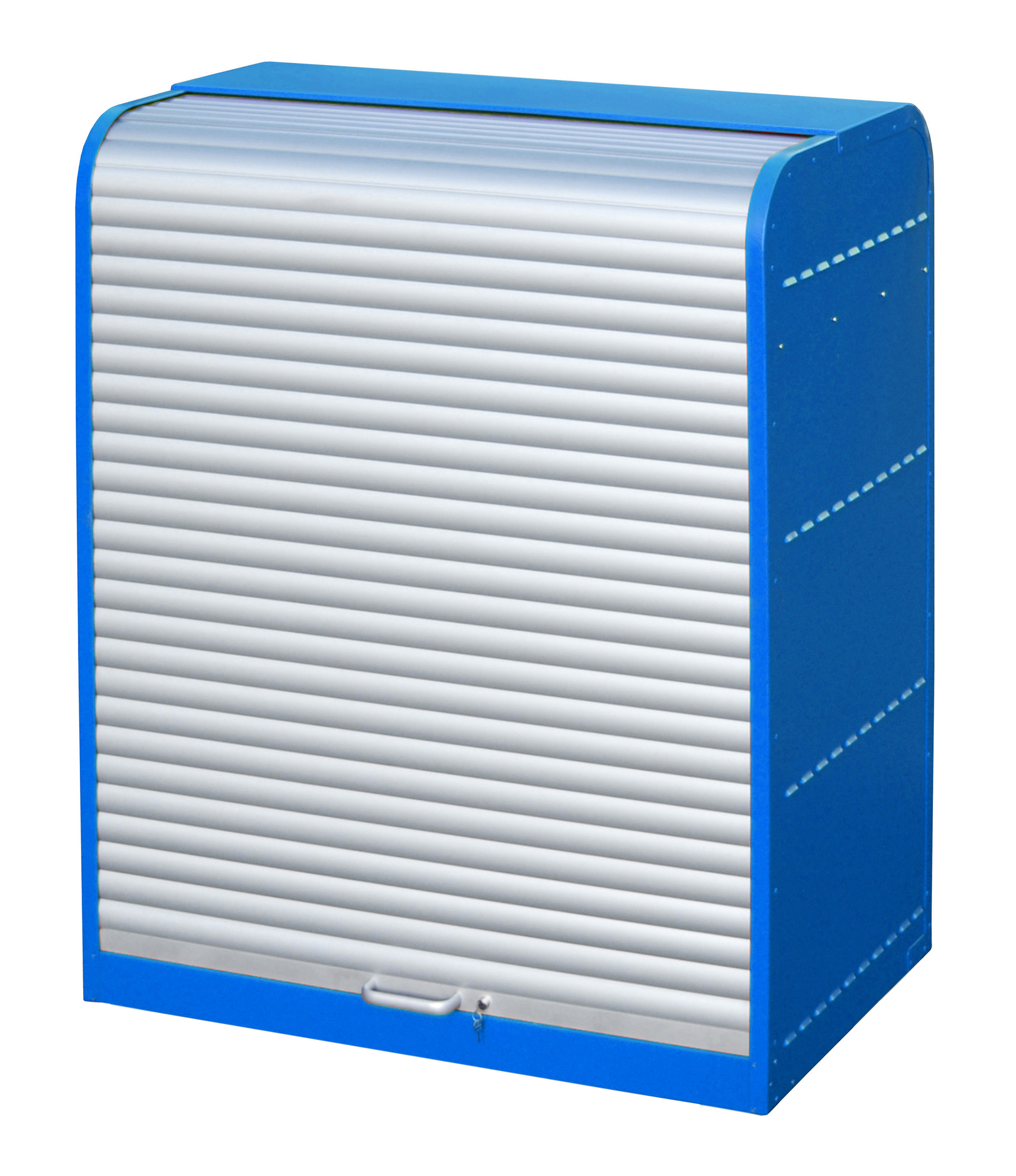 Gefahrstoff-Rollladenschrank RSG-3, lackiert, Lichtblau