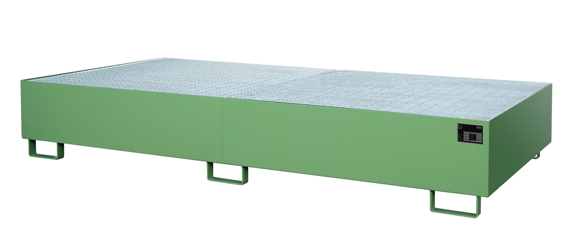 Regalwanne RW-GR 2700-3, lackiert, Resedagrün